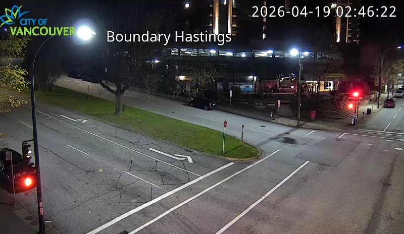 Boundary Rd & E Hastings St - North