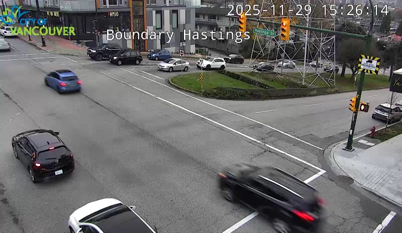 Boundary Rd & E Hastings St - South