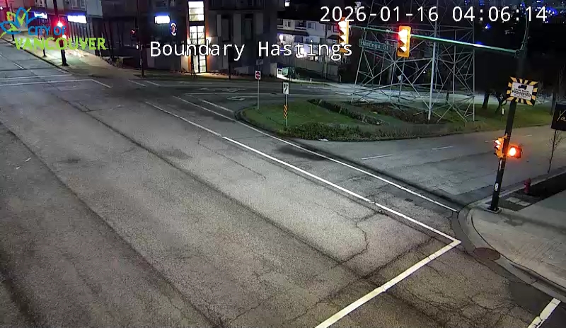 Boundary Rd & E Hastings St - South