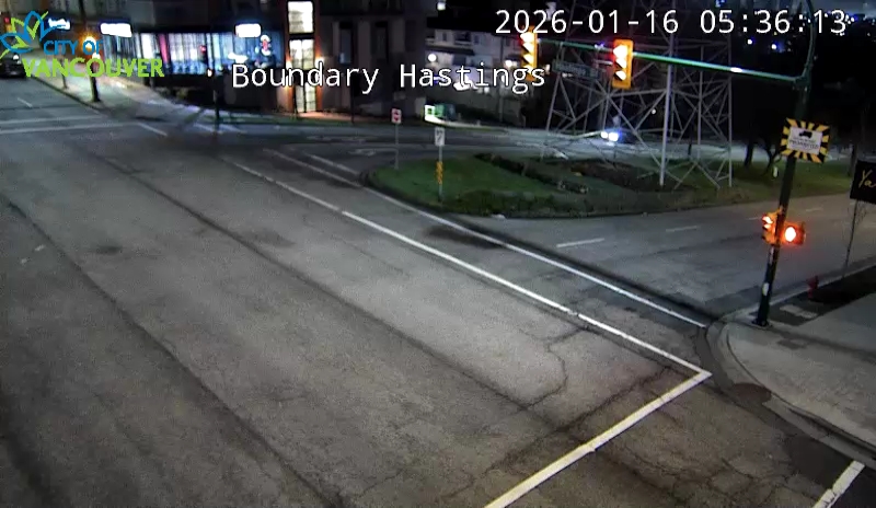 Boundary Rd & E Hastings St - South