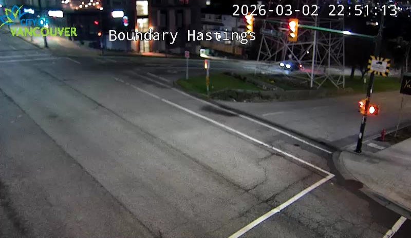 Boundary Rd & E Hastings St - South