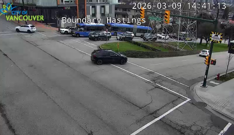 Boundary Rd & E Hastings St - South