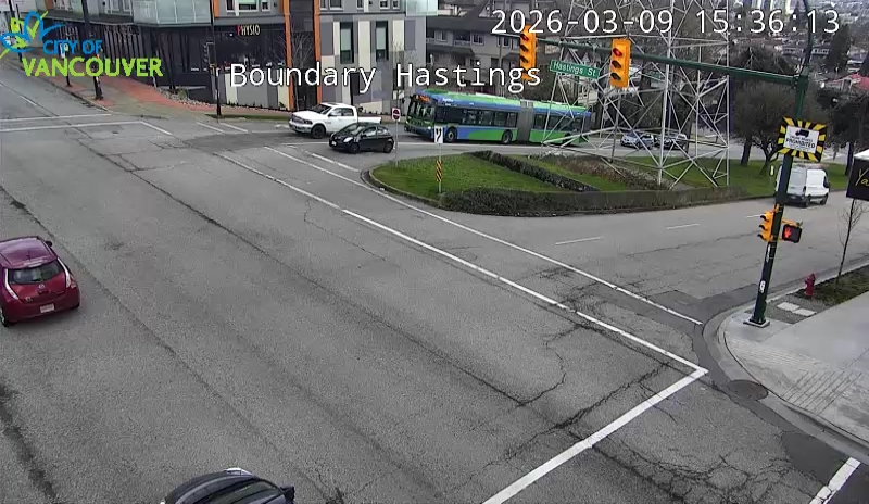 Boundary Rd & E Hastings St - South