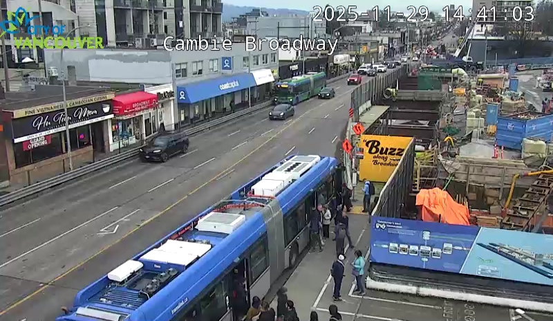 Cambie St & W Broadway - East