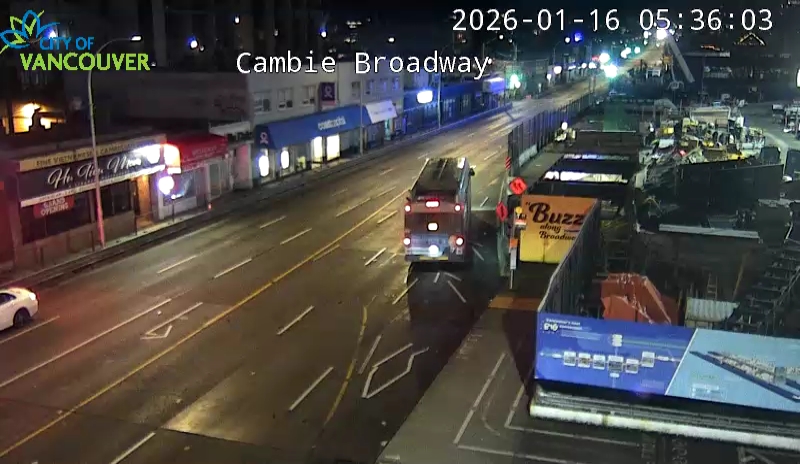 Cambie St & W Broadway - East