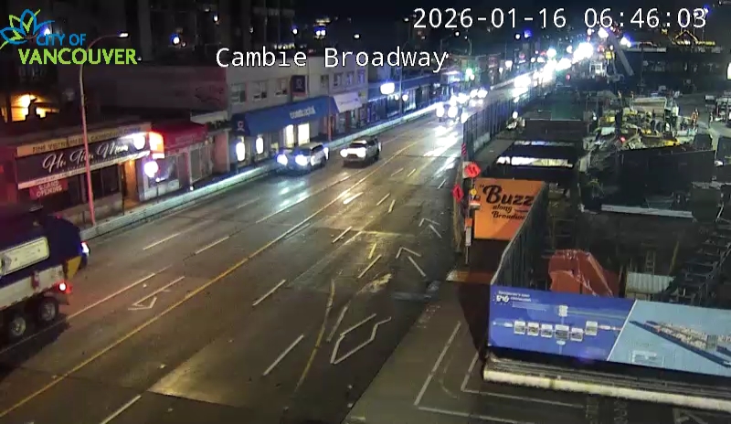 Cambie St & W Broadway - East
