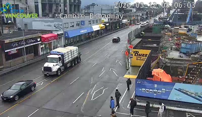 Cambie St & W Broadway - East