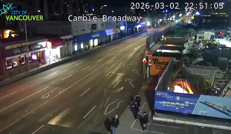 Cambie St & W Broadway - East