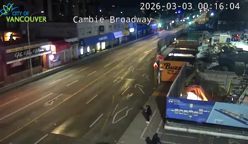 Cambie St & W Broadway - East