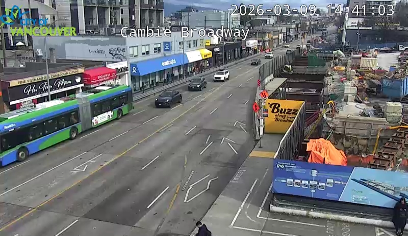Cambie St & W Broadway - East