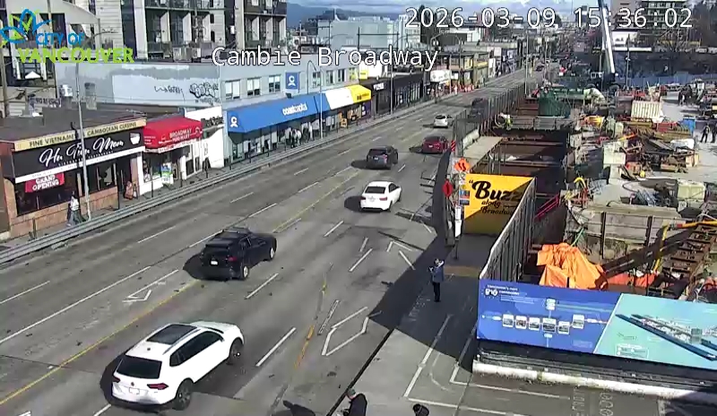 Cambie St & W Broadway - East