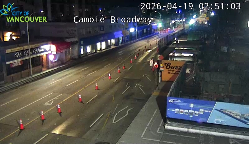 Cambie St & W Broadway - East