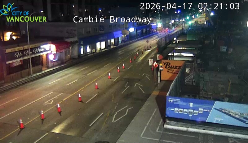 Cambie St & W Broadway - East