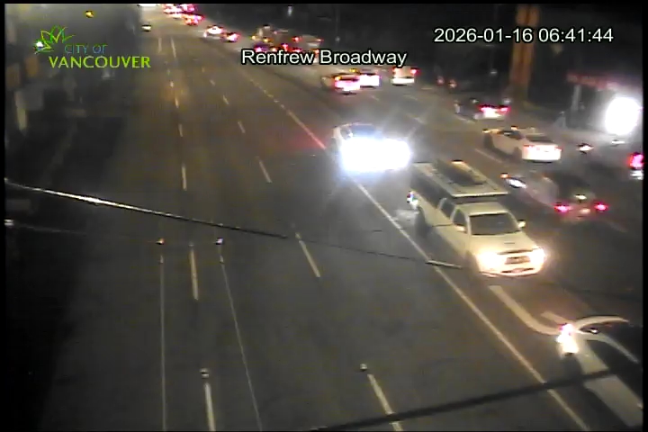 Renfrew St & E Broadway - West