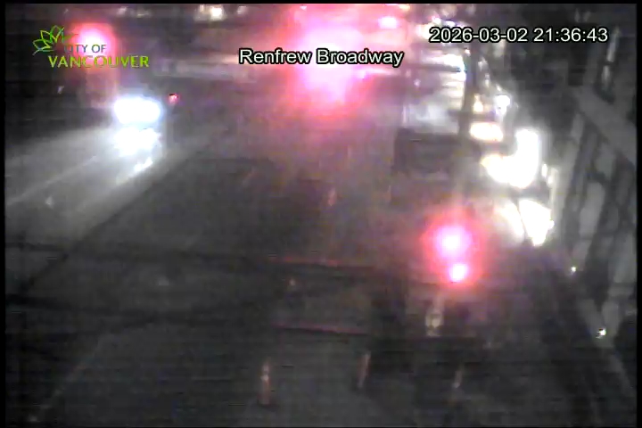 Renfrew St & E Broadway - West