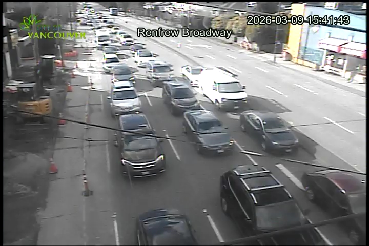 Renfrew St & E Broadway - West