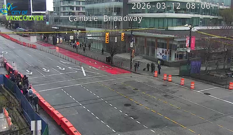 Cambie St & W Broadway - West