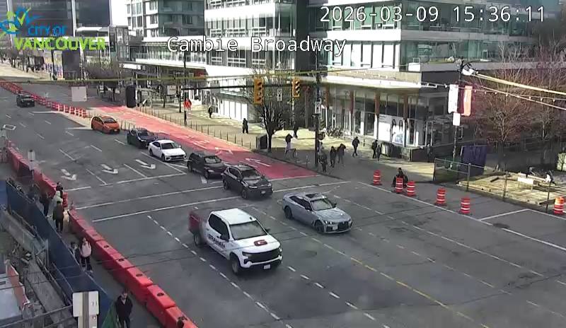 Cambie St & W Broadway - West