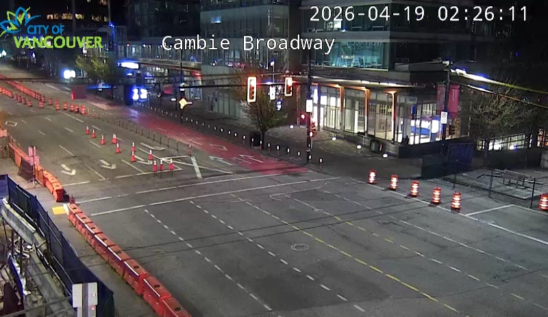 Cambie St & W Broadway - West