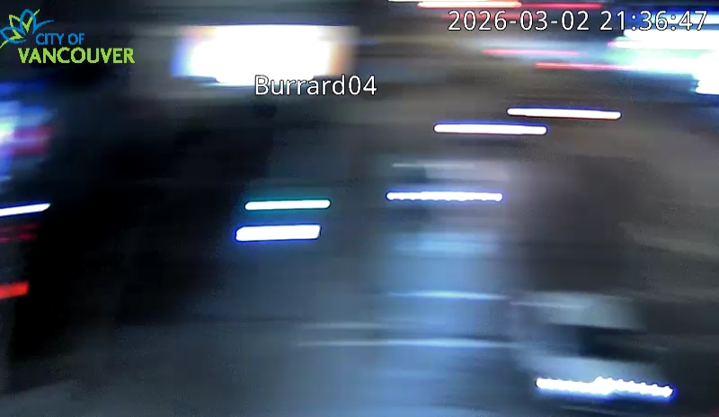 Burrard St & W 4th Ave - West