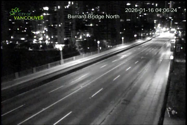 Burrard Street Bridge mid span - North