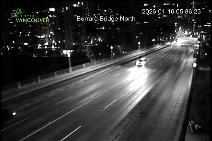 Burrard Street Bridge mid span - North