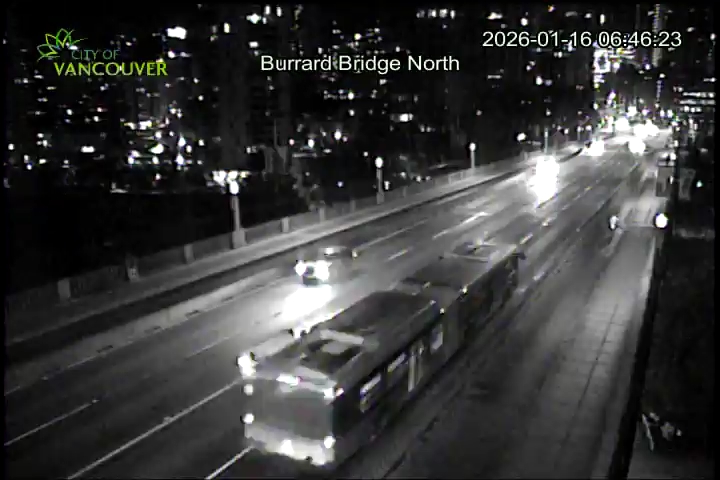 Burrard Street Bridge mid span - North