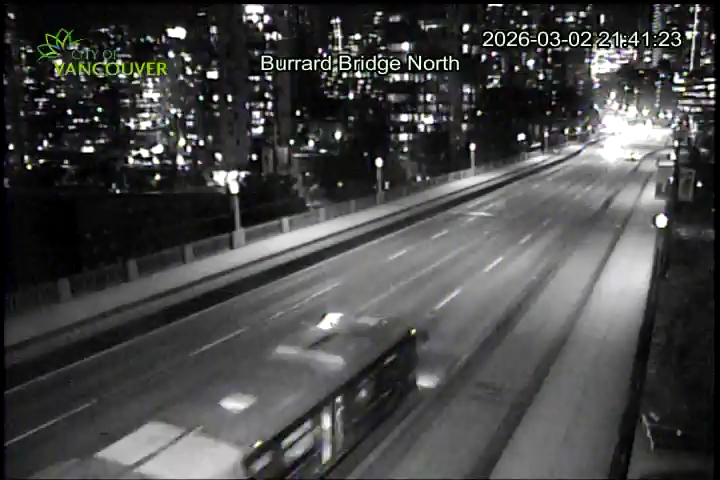 Burrard Street Bridge mid span - North