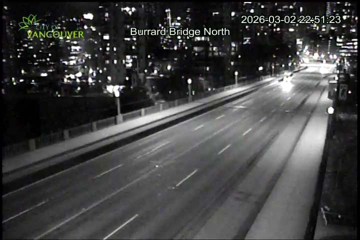 Burrard Street Bridge mid span - North