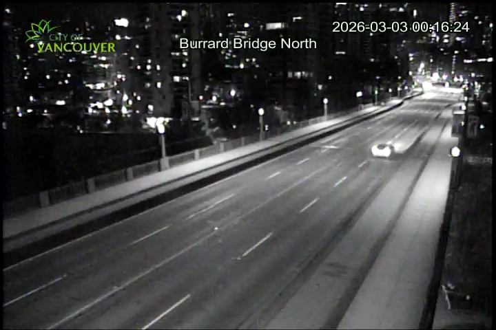 Burrard Street Bridge mid span - North