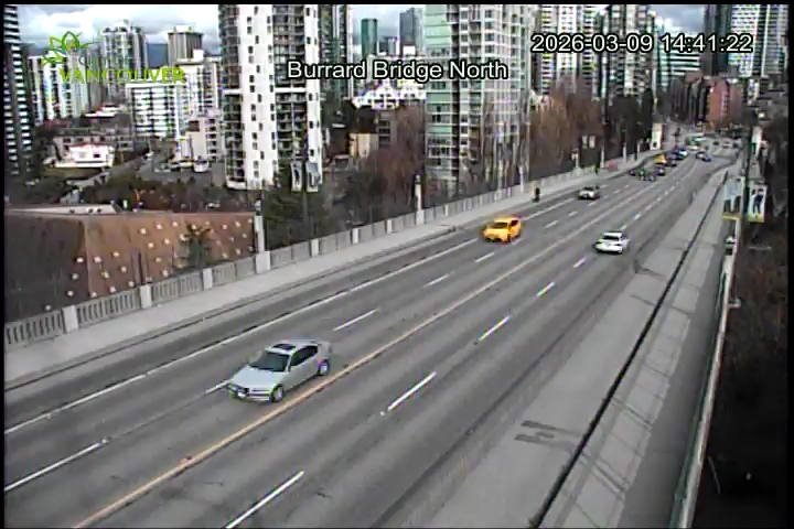 Burrard Street Bridge mid span - North