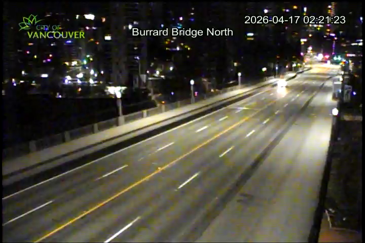 Burrard Street Bridge mid span - North