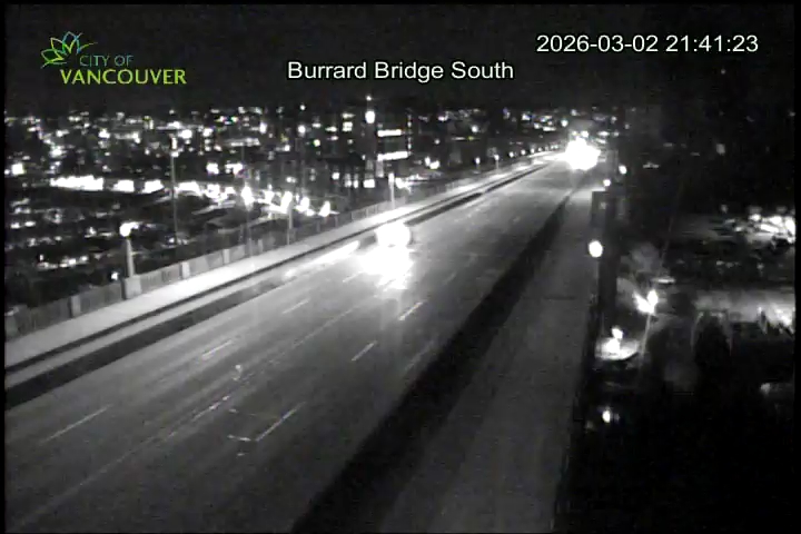 Burrard Street Bridge mid span - South