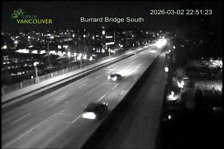 Burrard Street Bridge mid span - South