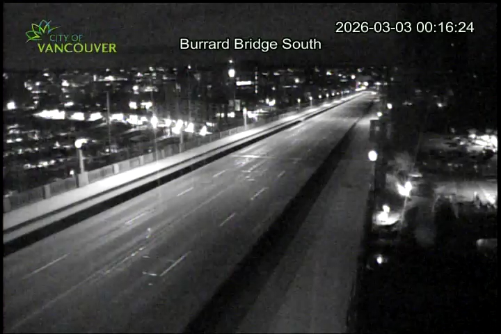 Burrard Street Bridge mid span - South