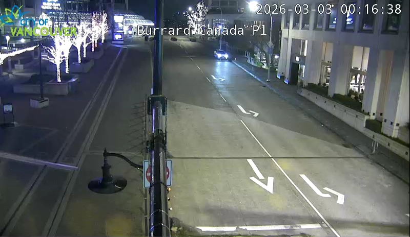 Burrard St & Canada Place - East