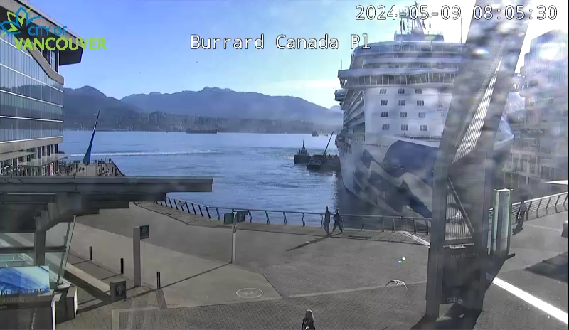 Canada Vancouver Downtown Canada Place live camera