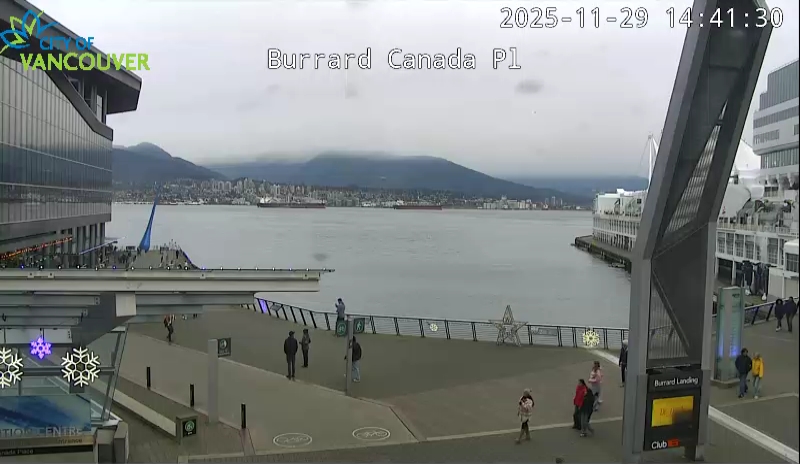 Burrard St & Canada Place - North