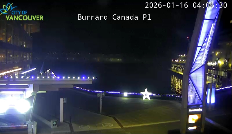 Burrard St & Canada Place - North