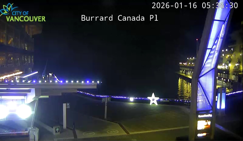 Burrard St & Canada Place - North