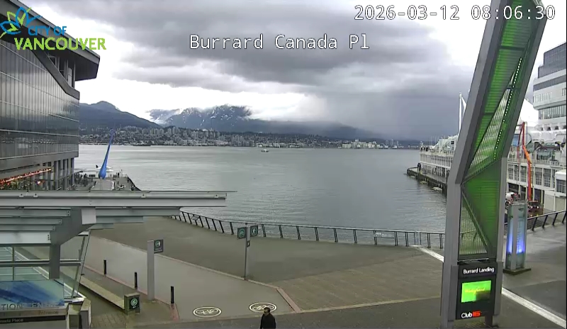 Burrard St & Canada Place - North