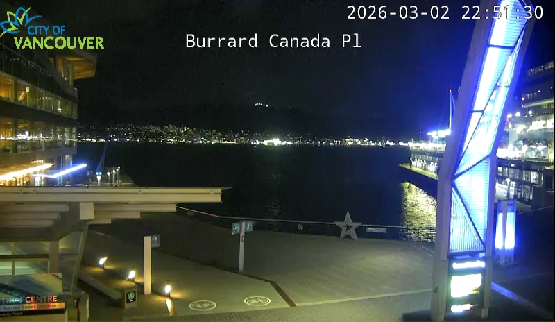 Burrard St & Canada Place - North