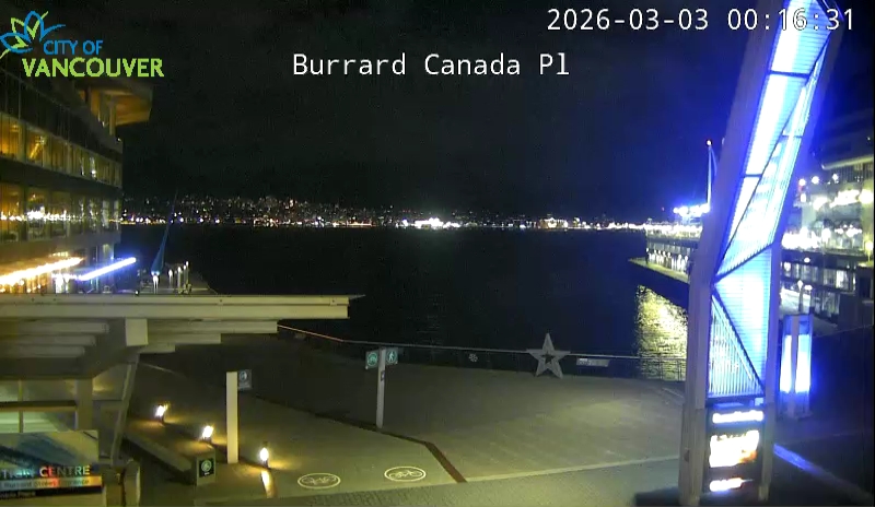 Burrard St & Canada Place - North