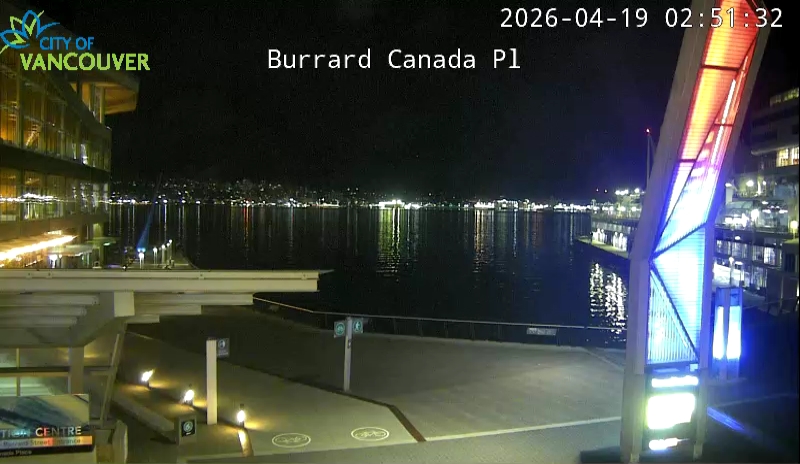 Burrard St & Canada Place - North