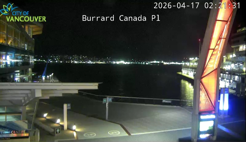 Burrard St & Canada Place - North