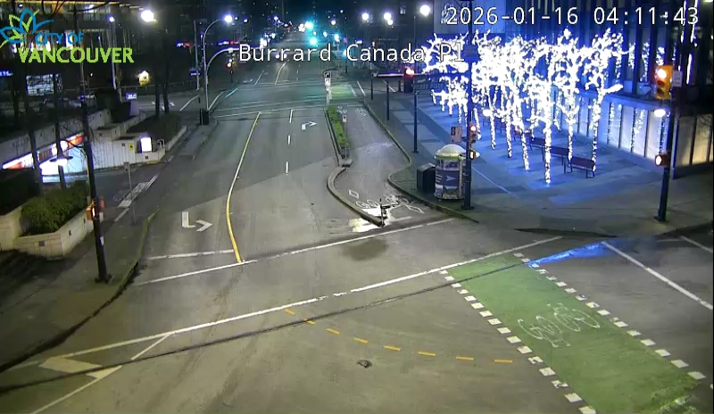 Burrard St & Canada Place - South