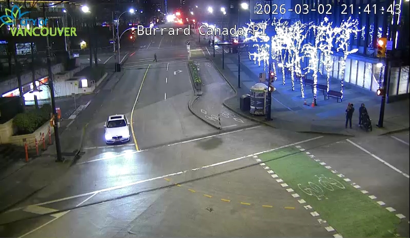 Burrard St & Canada Place - South