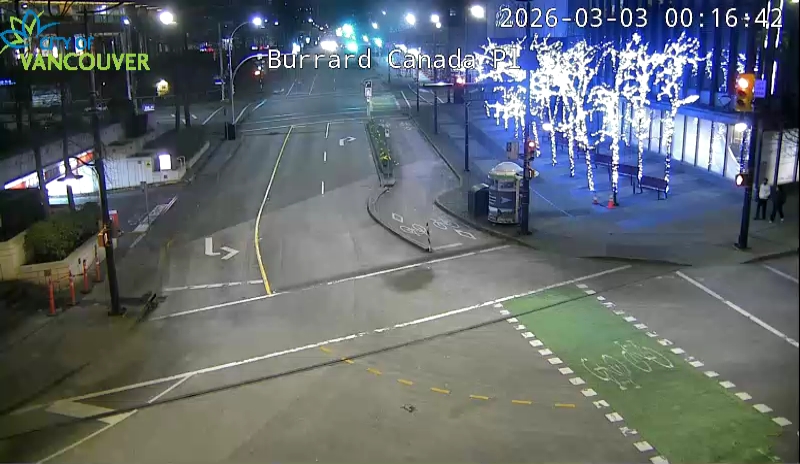 Burrard St & Canada Place - South