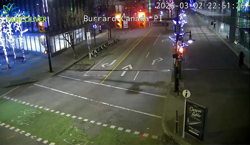 Burrard St & Canada Place - West