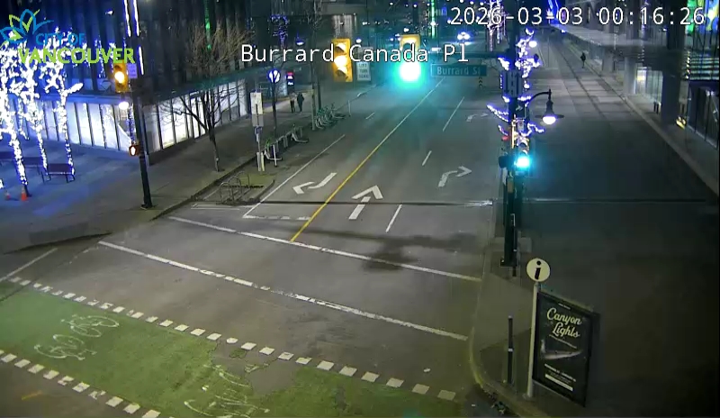 Burrard St & Canada Place - West